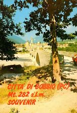 Cartolina città bobbio usato  Piacenza