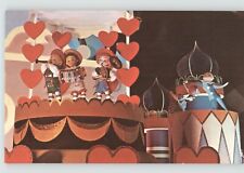 Used, Walt Disney World It's A Small World Ride Hearts Vintage 1970s Chrome Postcard for sale  Shipping to South Africa