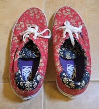 Sapato Vans autêntico levemente usado com desenhos florais - Masculino EUA tamanho 10 comprar usado  Enviando para Brazil