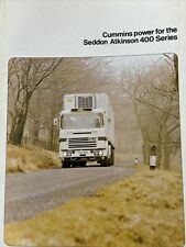 Seddon atkinson 400 for sale  UK
