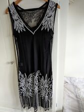 Dress black silver for sale  DISS