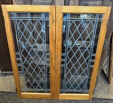 Pair antique leaded for sale  Chicago
