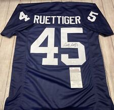 NOTRE DAME FIGHTING IRISH RUDY RUETTIGER CAMISA AZUL ASSINADA JSA CERTIFICADO DE AUTENTICIDADE!!! comprar usado  Enviando para Brazil