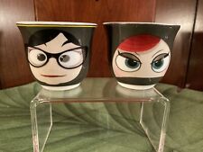 2~Nescafe Arabiana Collectors Face Cups Promotional Espresso Mugs* RARE*VGC for sale  Shipping to South Africa