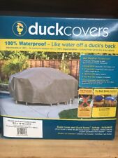Used, Duck Covers Patio Furniture Square Patio Table & Chair Set Cover 76”X 76”X 32H” for sale  Shipping to South Africa