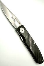 ┥ Klotzli Walker Design Cuchillo Plegable Suizo Caza de Carbono Pesca Exterior, usado segunda mano  Embacar hacia Argentina