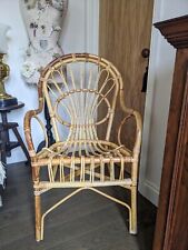 Vintage bamboo chair for sale  CAMBERLEY