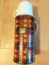 Vintage metal thermos for sale  WISBECH