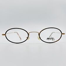 Used, Sting eyeglasses Ladies Men's Oval Gold Braun Narrow Mod. 1511 C 697 New for sale  Shipping to South Africa