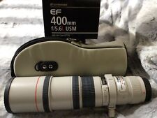 Canon EF 400mm f/5.6L USM Lens with Case-EXCELLENT CONDITION for sale  Shipping to South Africa