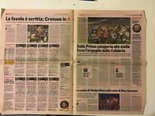 Crotone calcio...promozione se usato  Milano