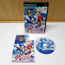 Sonic Heroes PS2 PlayStation 2 autêntico importado do Japão completo na caixa comprar usado  Enviando para Brazil