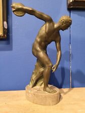 Scultura bronzo discobolo usato  Perugia