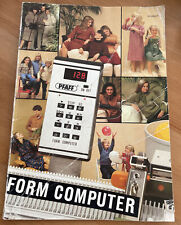 PASSAP Form Computer MACHINE KNITTING Instruction & Pattern Book for sale  Shipping to South Africa
