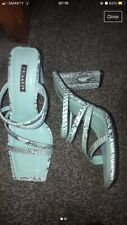 Turquoise heels for sale  DEWSBURY