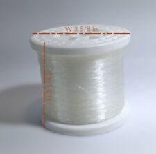 Carretel de nylon transparente fio miçangas cabo linha de pesca faça você mesmo artesanato e artes , usado comprar usado  Enviando para Brazil