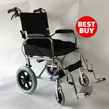 Aluminium travel wheelchair for sale  BURNLEY