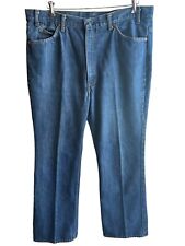 Jeans Vintage Levis 517 0917 Saddleman Corte Bota Naranja Pestaña 42x32 Garra Cremallera EE. UU. segunda mano  Embacar hacia Argentina