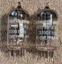 6DJ8 ECC88 Vacuum Tube Lot Of 2 W Germany Test Good for sale  Shipping to South Africa