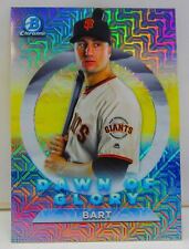 Joey Bart RC 2020 Bowman Chrome Mega Box Mojo Refractor DAWN OF GLORY Card DG-18, used for sale  Shipping to South Africa