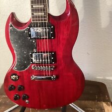 LEFT HAND GUITAR LVS6 [LH CHERRY SG] 1/2 RRP for sale  Shipping to South Africa