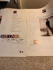 13,5-10 6/8” Sting The Soul Cages álbum anúncio FLYER comprar usado  Enviando para Brazil