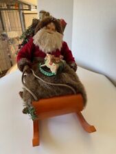 Stuffed santa sleigh for sale  Canajoharie