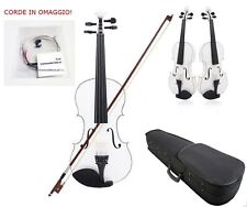 Violino bianco legno usato  Valva