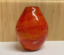 Usado, Vaso de cerâmica Polia & William Pillin Studio laranja meados do século moderno assinado MCM comprar usado  Enviando para Brazil