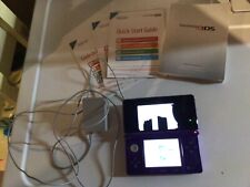 Nintendo 3DS concole  purple color (does not work...for parts) for sale  Shipping to South Africa