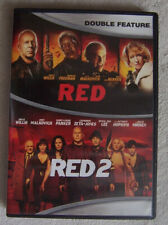 Vermelho/Vermelho 2 (DVD, 2016) Bruce Willis/Helen Mirren Tela Larga Muito Bom Estado comprar usado  Enviando para Brazil