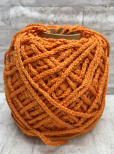 Vintage Large Macrame Chunky String Twine Rope Orange Color for sale  Shipping to South Africa