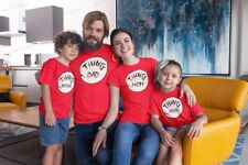 Camisetas personalizadas fofas engraçadas de Halloween - Grupo Família Coisa 1,2 comprar usado  Enviando para Brazil
