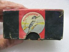 Usado, Boa caixa Kingfisher pequena usada para linha de teste de 16 libras; ótima caixa antiga comprar usado  Enviando para Brazil
