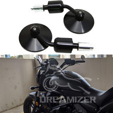 Motorcycle Round 7/8" Bar End Side Mirrors For Kawasaki Vulcan S650 800 900 1500 for sale  Shipping to South Africa