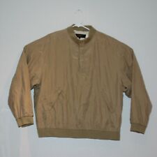 Jaqueta de golfe Bobby Jones Collection masculina bege pulôver de seda corta-vento tamanho XL comprar usado  Enviando para Brazil