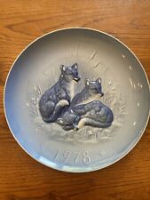 Hutschenreuther foxes plate for sale  Naples