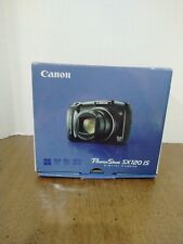 Canon Powershot SX120 IS Digital Camera BOX With Paperwork NO CAMERA! for sale  Shipping to South Africa