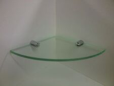 Perspex Esquina Estante con Cromo Accesorios 150MM 180MM 200MM 230MM 250MM & comprar usado  Enviando para Brazil