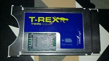 Käytetty, T-Rex Dragon Twin card Programmable CAM Firecrypt Conditional Access Module  myynnissä  Leverans till Finland
