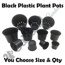 Vaso de plantas preto comercial vasos de plástico 1 1.5 2 3 4 5 7.5 10 15 20 litros comprar usado  Enviando para Brazil