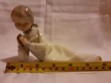 Nao Figurine Of  Young Girl Praying for sale  Shipping to South Africa