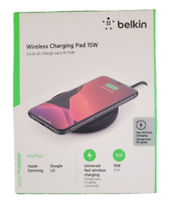 Belkin Quick Charge Wireless Charging Pad 15W Qi-Certified for iPhones, Galaxy for sale  Shipping to South Africa