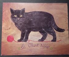 Poster chat noir d'occasion  Grancey-le-Château-Neuvelle