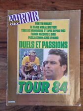 Magazine MIROIR DU CYCLISME vélo N°353 1984 BERNARD HINAULT tour 84 d'occasion  Laillé