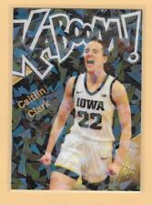 CAITLIN CLARK ROOKIE CARD #22 IOWA HAWKEYES BASKETBALL KABOOM ! CRACKED ICE for sale  Shipping to South Africa