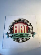 Fiat range brochure for sale  NEWCASTLE UPON TYNE
