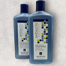 2 x Condicionador Andalou Naturals Células-Tronco Desafiador da Idade Queda de Cabelo 11,5 oz comprar usado  Enviando para Brazil