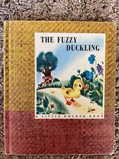 Encadernação de pano rara Little Golden Book The Fuzzy Duckling Goldencraft 1949 comprar usado  Enviando para Brazil