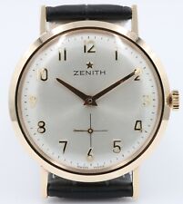 Zenith vintage 9ct for sale  LEICESTER